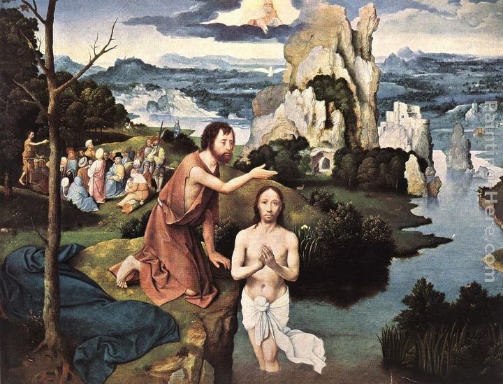 Joachim Patenier Baptism of Christ